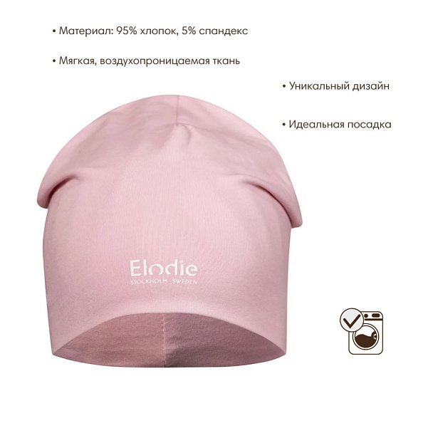 Elodie  Logo Beanies - Candy Pink -   2
