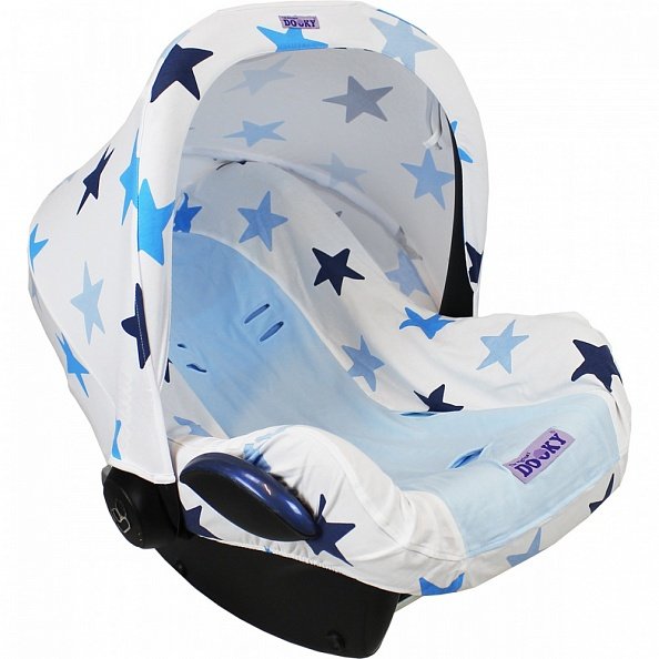 Xplorys    DOOKY Seat cover 0+ Blue Stars -   5