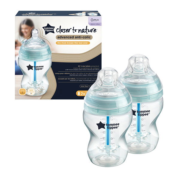 Tommee Tippee    Advanced Anti-Colic, 260 ., 0+, 2 . -   3