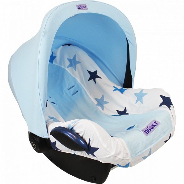 Xplorys    DOOKY Seat cover 0+ Blue Stars -   4