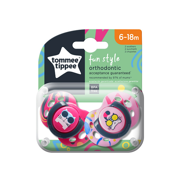 Tommee Tippee -  Fun Style, 6-18 ., 2 . -   5