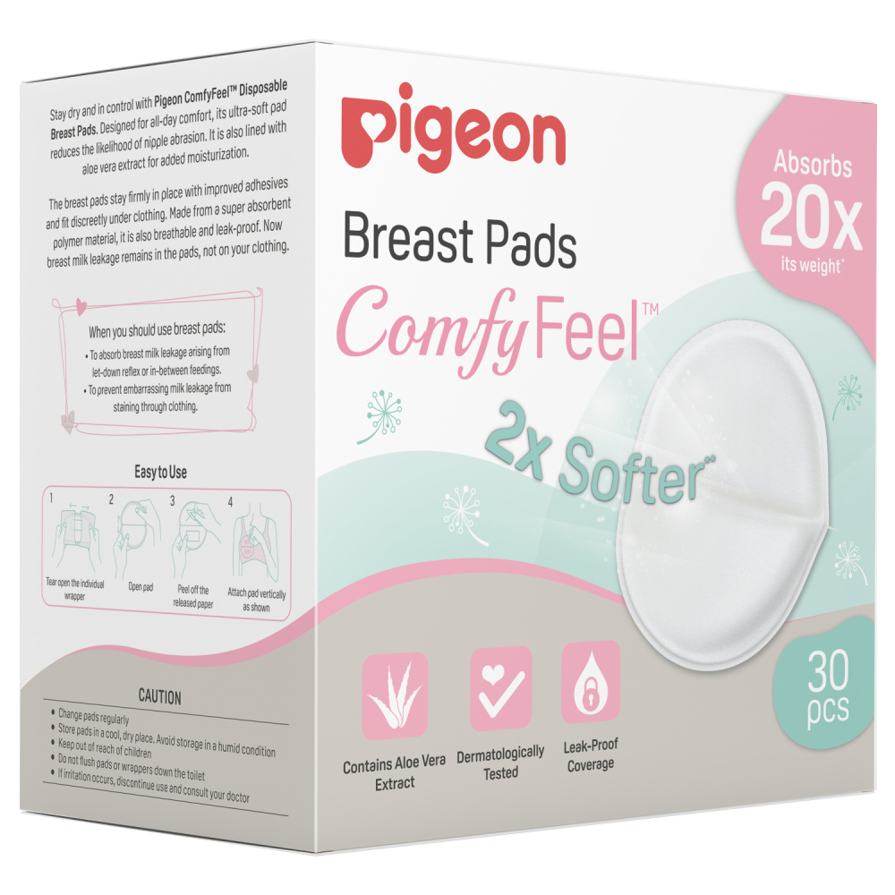 Pigeon    Comfy Feel Breast Pads  , 30   . -   10
