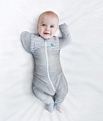 Love To Dream   Swaddle Up Transition Suit Original Grey 