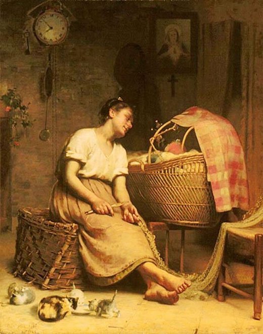 От люльки и колыбели - к современной детской кроватке