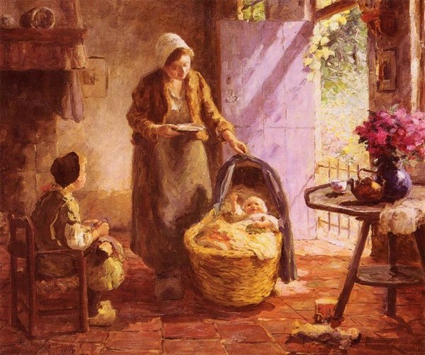 От люльки и колыбели - к современной детской кроватке