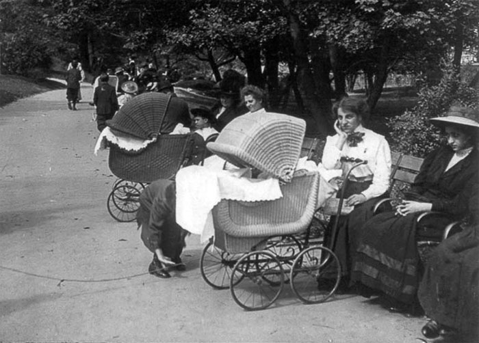 Детская коляска. Часть 4. Американская коляска времен "Унесенных ветром"