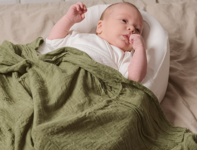 Лето с муслиновыми пеленками Olant Baby