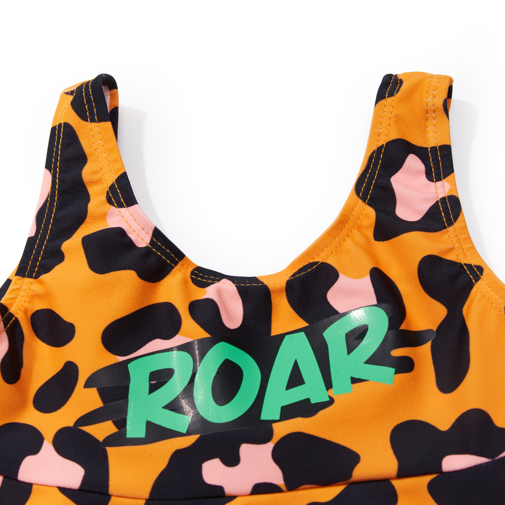 Happy Baby купальник для девочек двухпредметный leo&black - фото  2