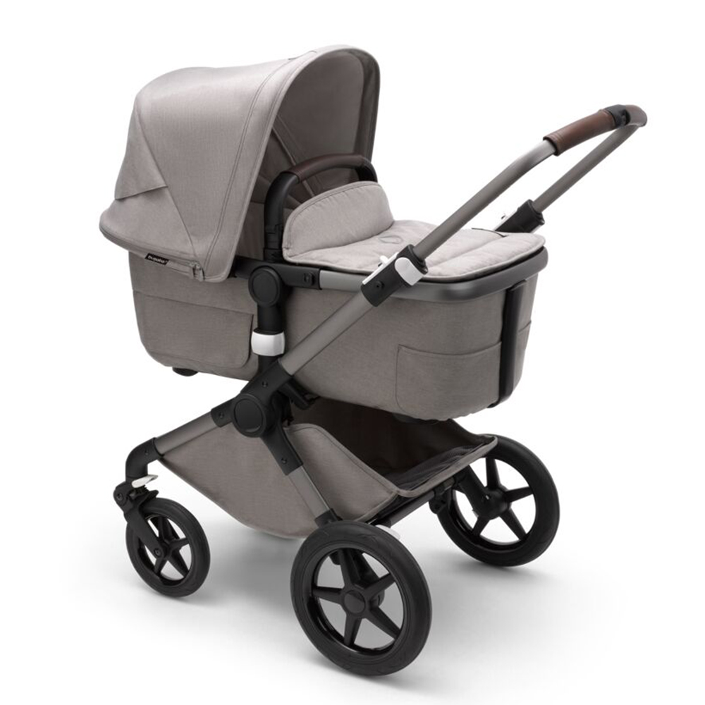 Bugaboo Fox3 Mineral коляска 2 в 1 Graphite/ Light Grey - фото  3