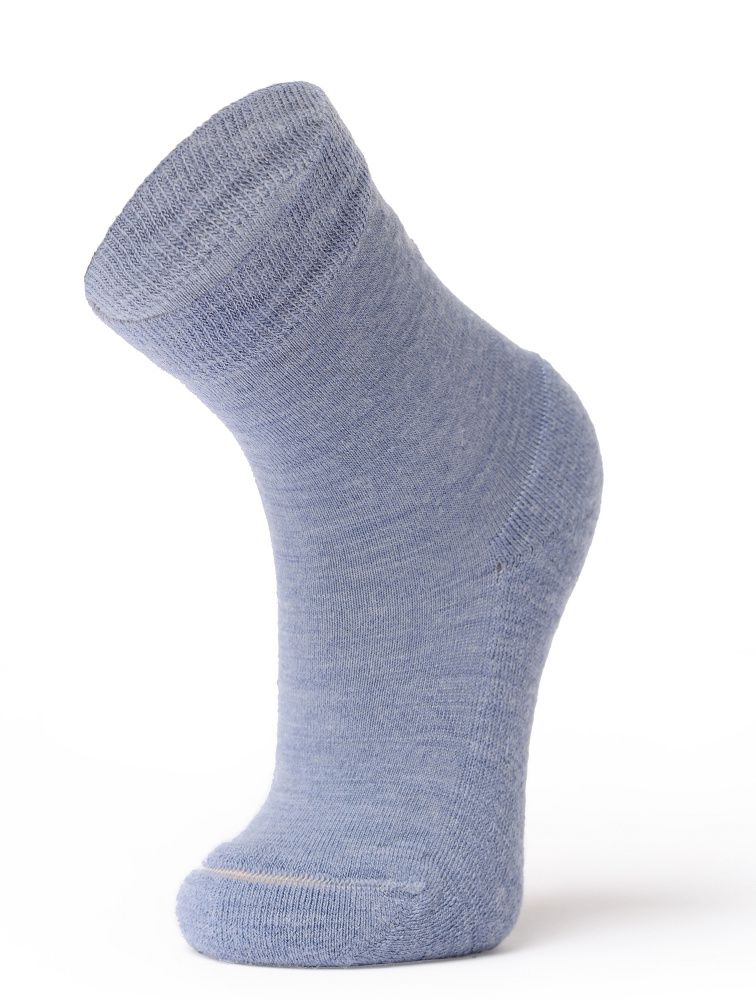 NORVEG носки шерсть Soft Merino Wool цвет голубой меланж - фото  3