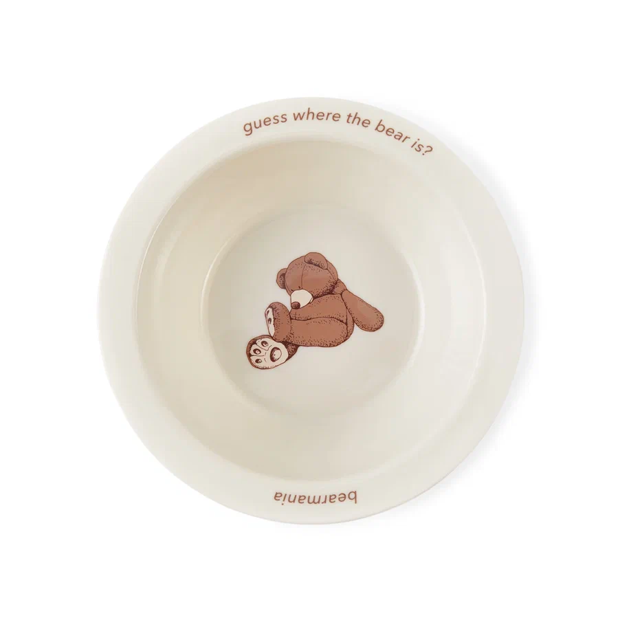 Happy Baby тарелка глубокая для кормления 300 мл bear
