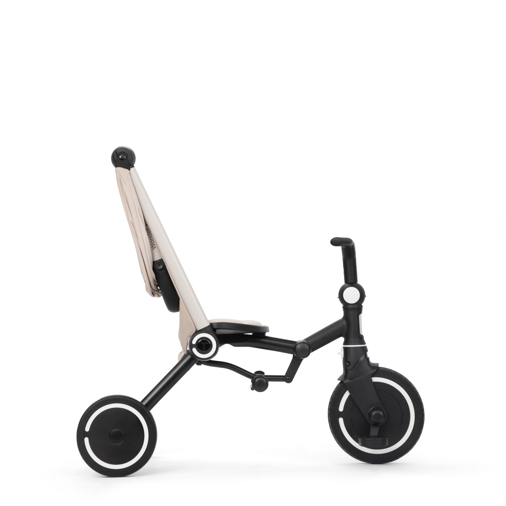 SMARTRIKE Трехколесный складной велосипед Wonder+, Sand - фото  5