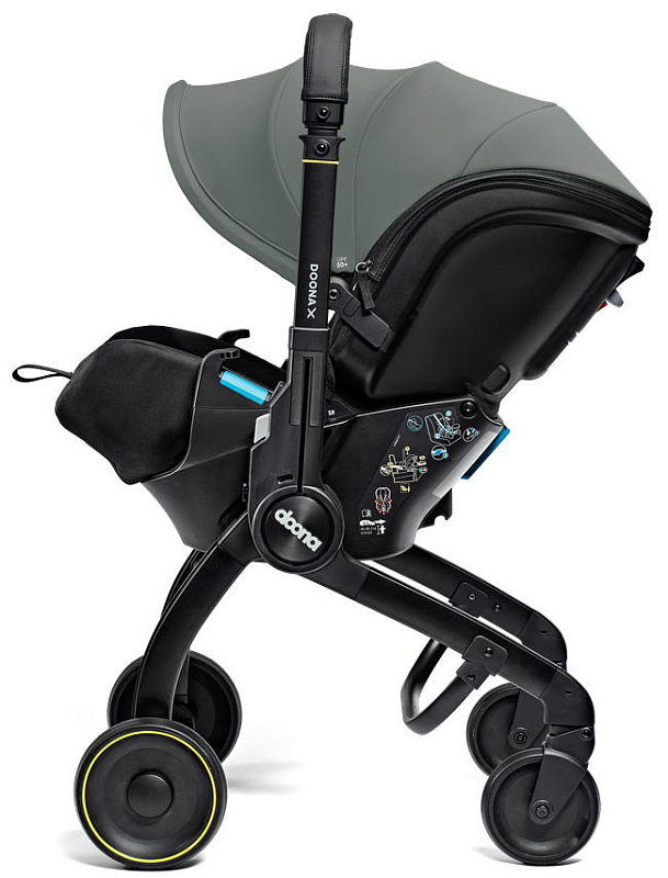 Doona X коляска-автокресло / Slate Green - фото  4