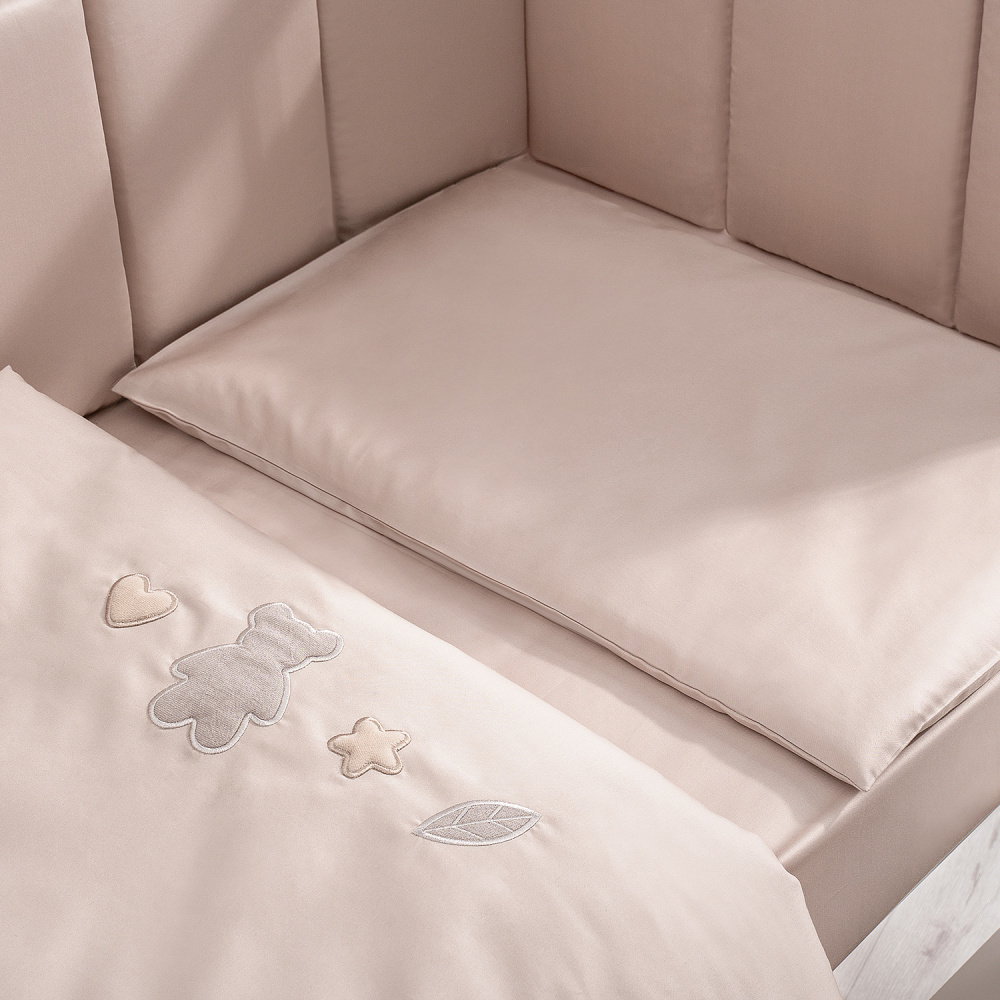 Perina комплект постельных принадлежностей для детей "Teddy Sateen Collection" (бежевый)  - фото  7