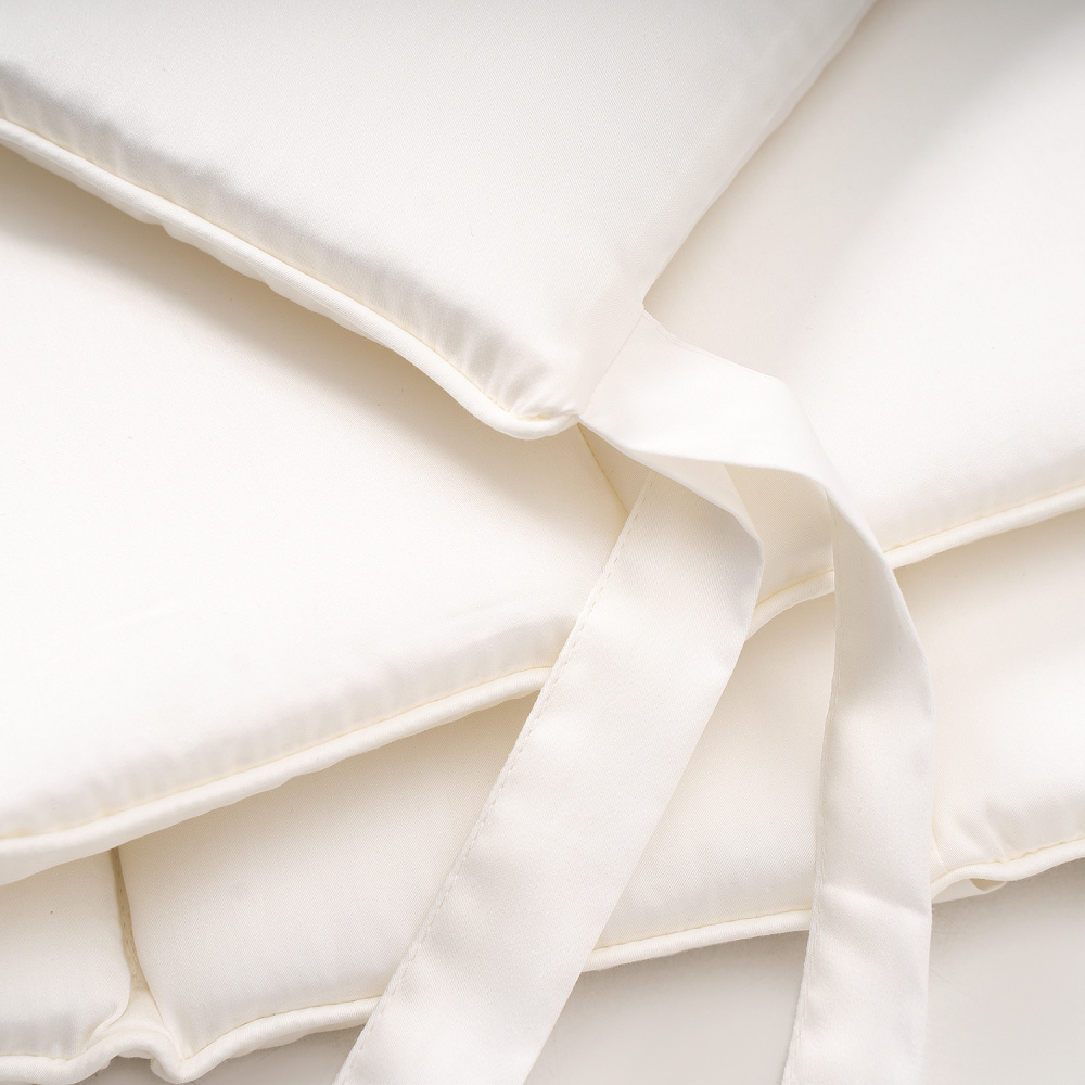 Perina защита для детской кроватки (фенс-бортик) "Sateen Collection" (айвори) - фото  12