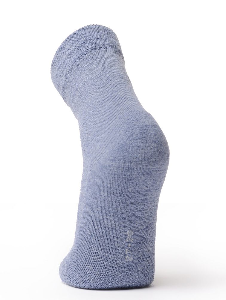 NORVEG носки шерсть Soft Merino Wool цвет голубой меланж - фото  4