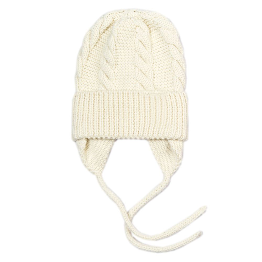 OLANT BABY шапка 100% шерсть с помпоном - фото  4