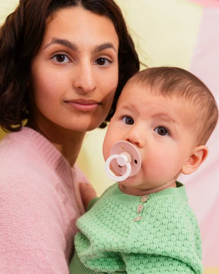 BIBS соска-пустышка латексная Studio Colour Fusion Blush/Petal - фото  3