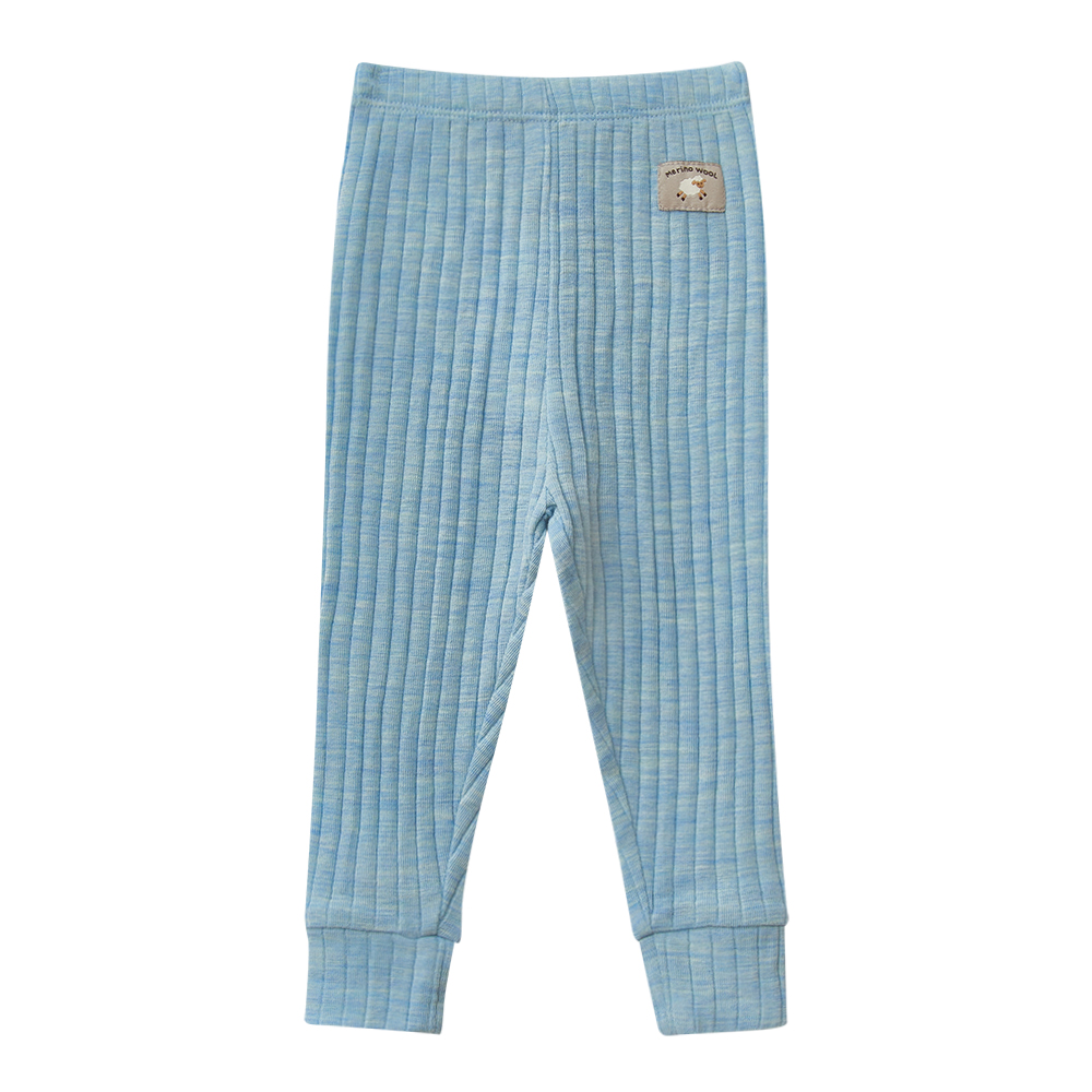 Babybu леггинсы из 100% шерсти мериноса Sky Melange - фото  1