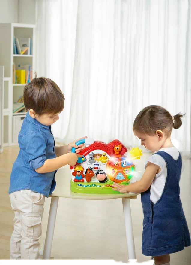 Chicco игровой центр Говорящая ферма рус/англ NEW - фото  4