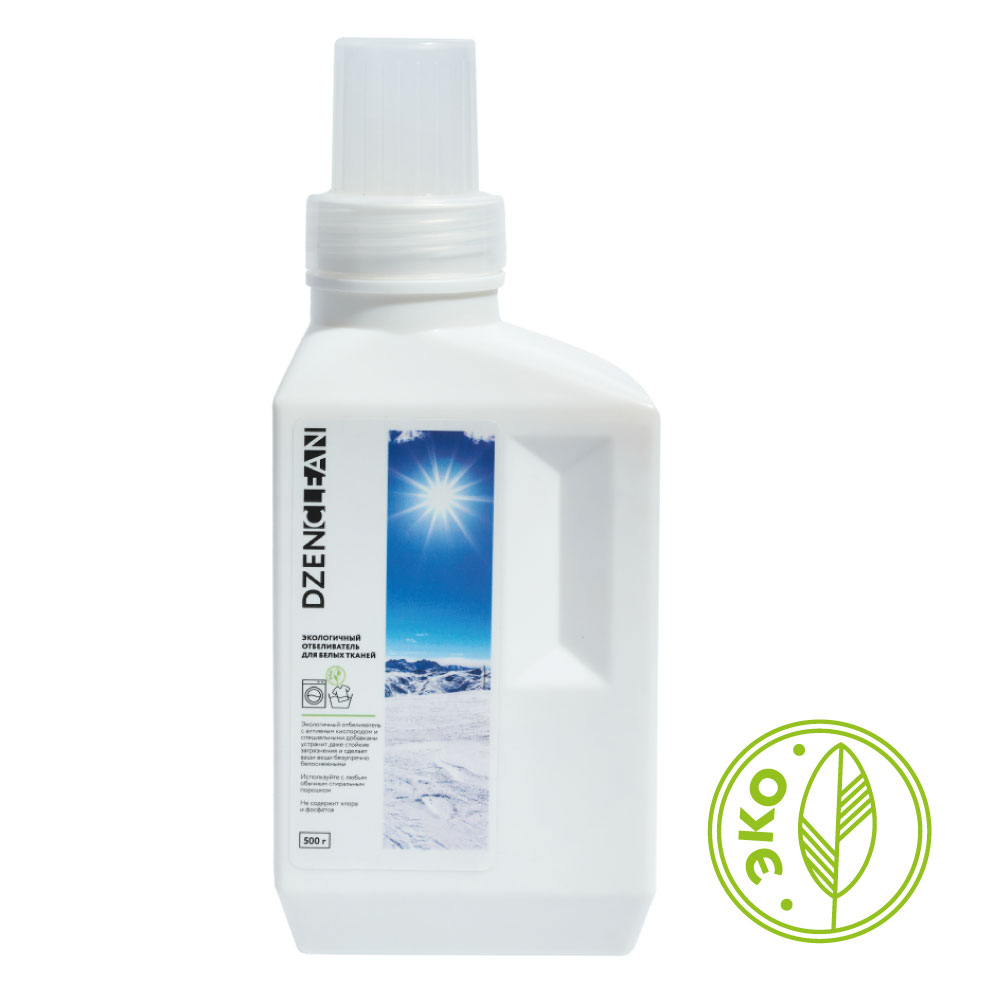 DzenClean отбеливатель экологичный для белых тканей 500 гр