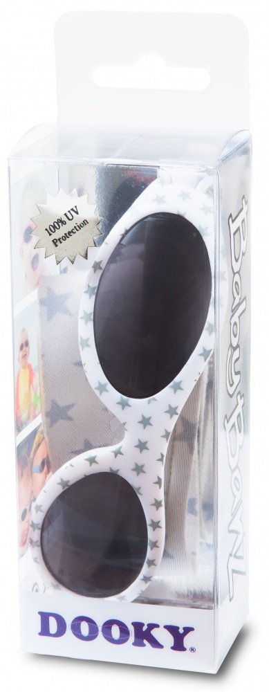 Dooky- BabyBanz очки солнцезащитные Silver Star 0-2 г