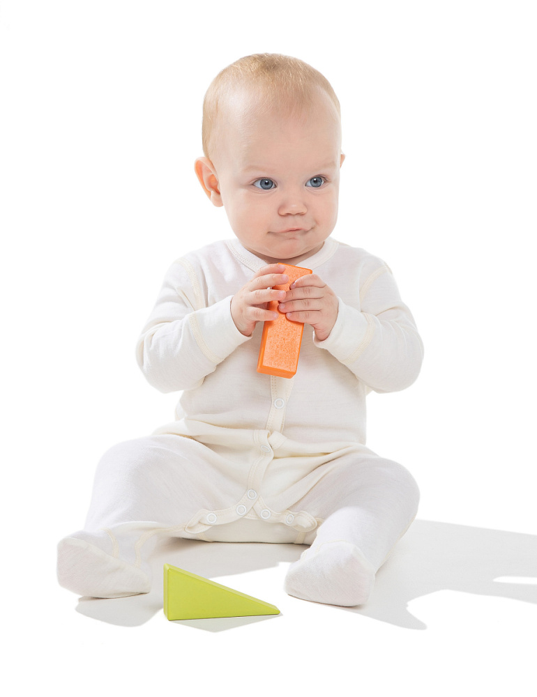 NORVEG комбинезон 100% шерсть Soft Baby цвет молочный
