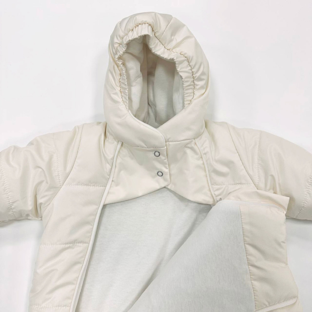 OLANT BABY комбинезон зимний NILSON цвет молочный - фото  6