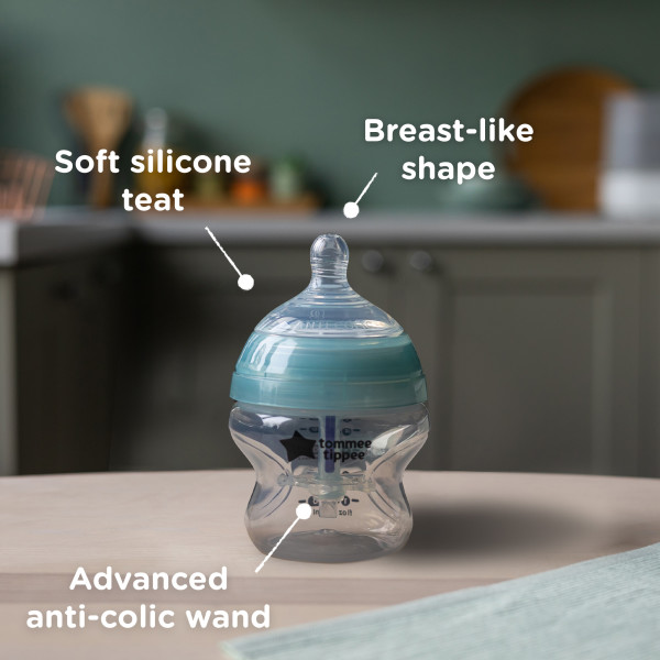 Tommee Tippee бутылочка для кормления Advanced Anti-Colic, 150 мл., 0+ - фото  5