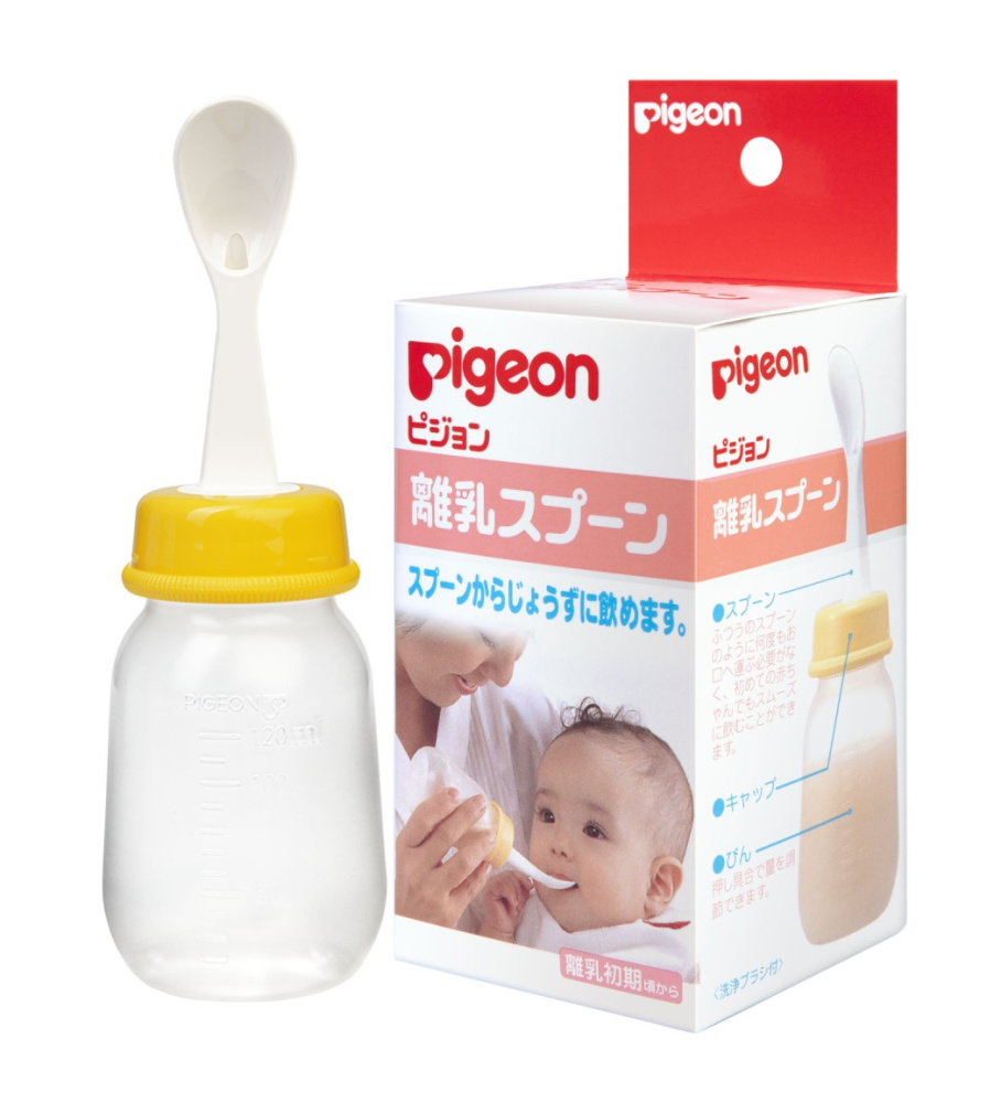 Pigeon бутылочка с ложкой 120 мл