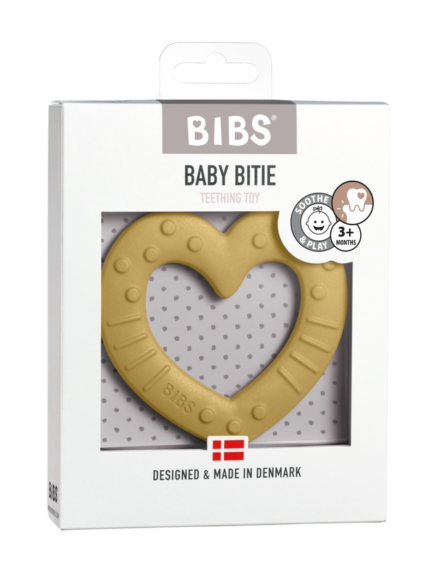 BIBS  Heart Mustard -   4