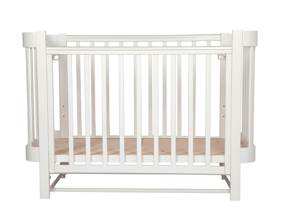 LIEL кровать с маятником приставная Cosmos белый - фото  2