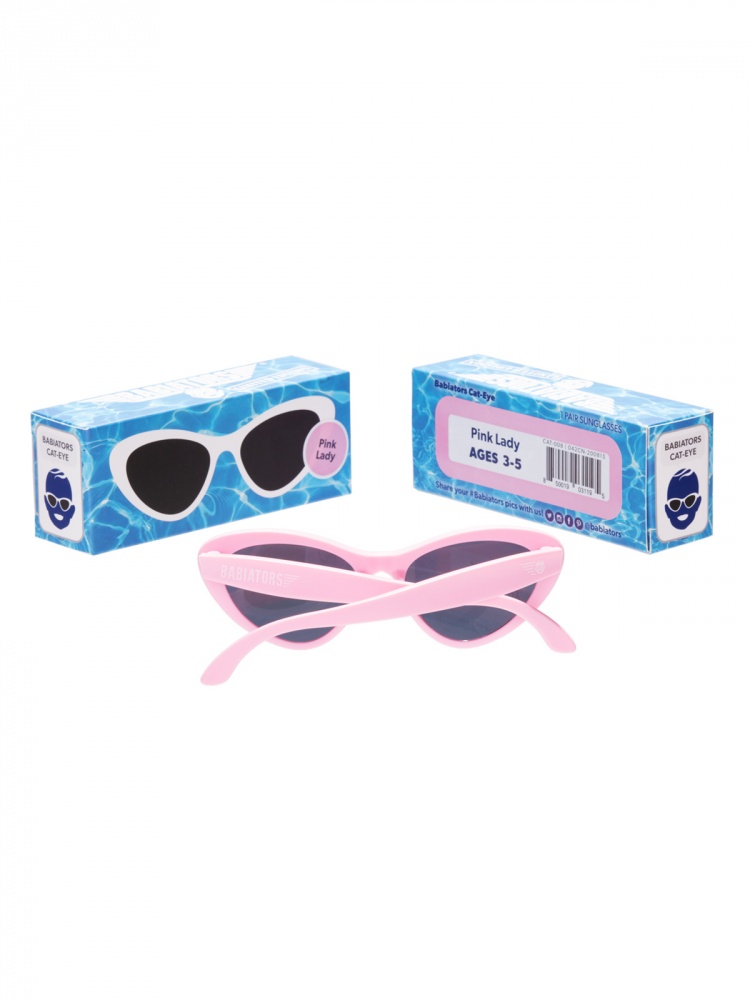 Babiators очки солнцезащитные Original Cat-Eye розовый Junior 