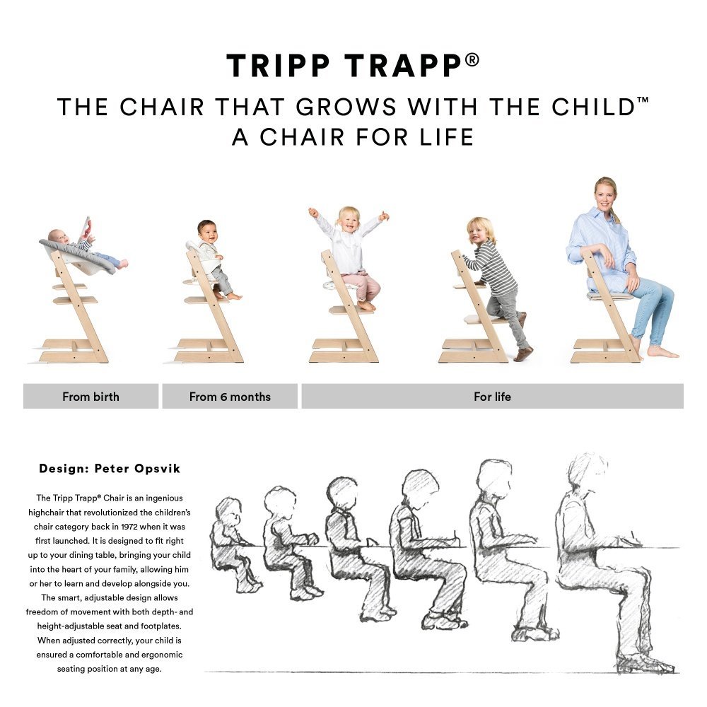 Stokke Tripp Trapp : c Hazy Grey+   + -   10