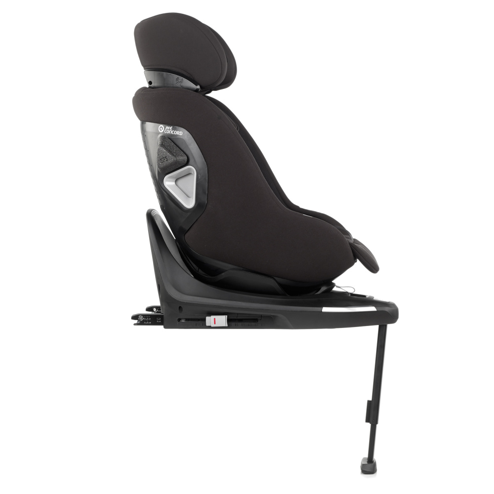 JANE Concord Автокресло 0+/1 Kombikid+ база Isofix ( 40-105 см, 0-36 мес) Matt Black - фото  13