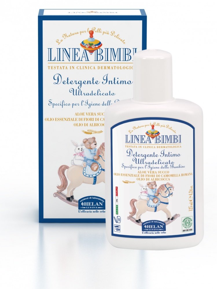 Helan Linea Bimbi средство для интимной гигиены очищающее детское 125 мл