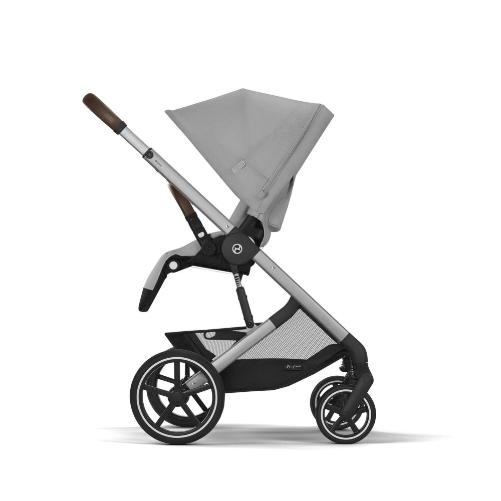 Cybex Коляска 3в1 Balios S Lux SLV Stone Grey NEW 2025 - фото  7