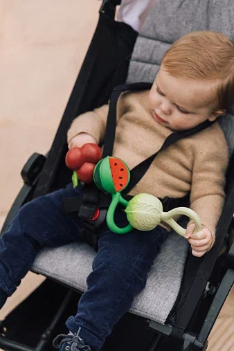 Oli&Carol игрушка-погремушка-прорезыватель Cabbage - фото  5