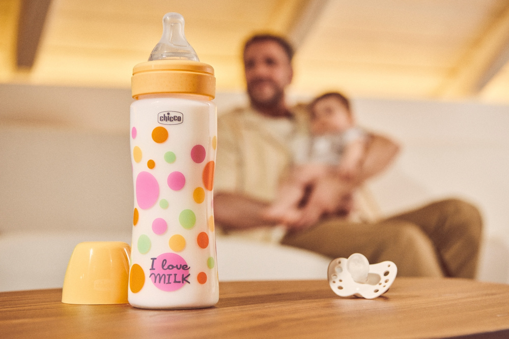 Chicco бутылочка пластиковая 330 мл Perfect Easy Girl, быстрый поток - фото  13