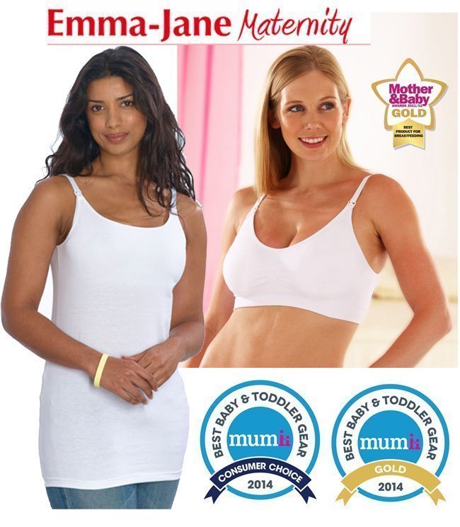 Бюстгальтер 365 и топ для кормления 822 Emma-Jane - победители Mumii Maternity 2014!