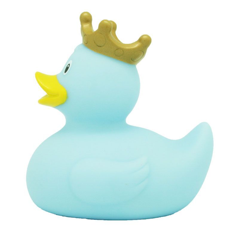 Веселые Ути-пути уточка в короне голубая - фото  2