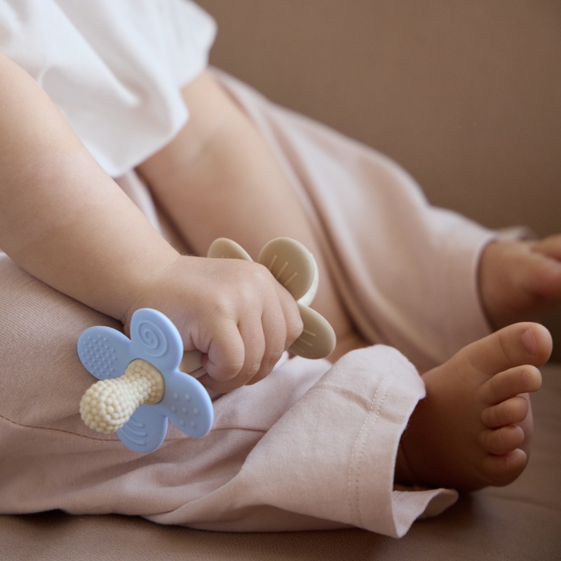 Edda  прорезыватель Небо/Лён - фото  4