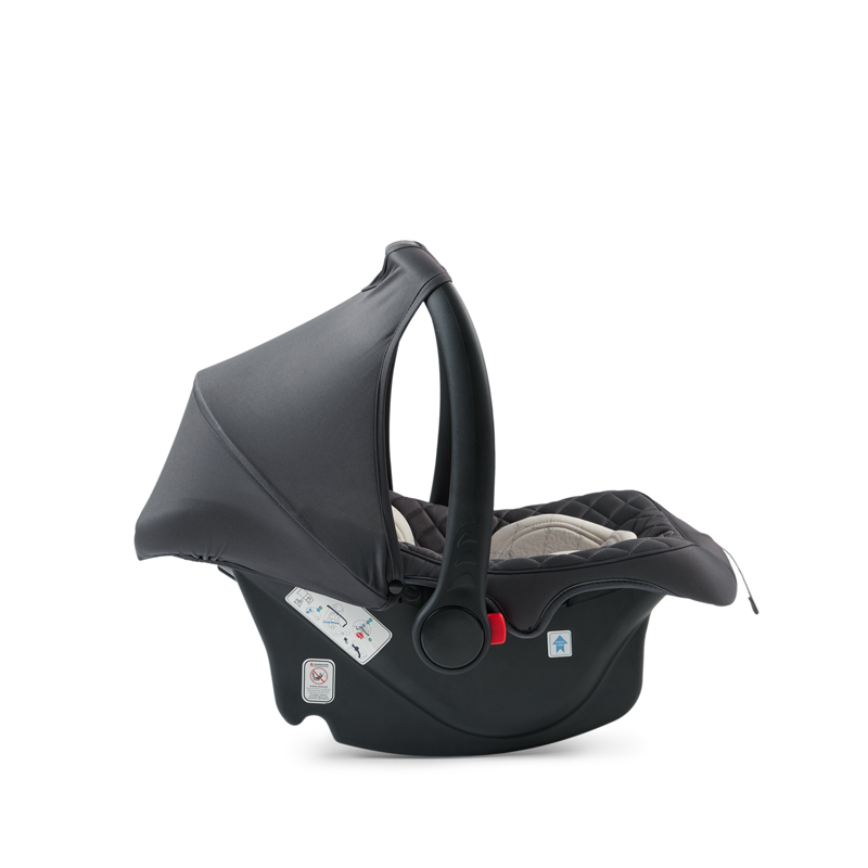 Happy Baby автокресло 0+ SKYLER V2 dark grey (0-12 мес, до 13 кг) - фото  4