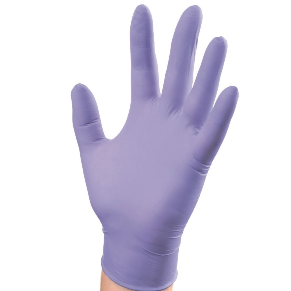 VILEDA перчатки нитриловые одноразовые 40 штук M/L