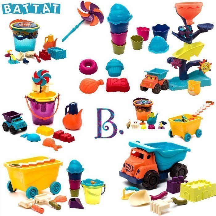 Новые игрушки Battat для веселых игр в песочнице и на пляже!