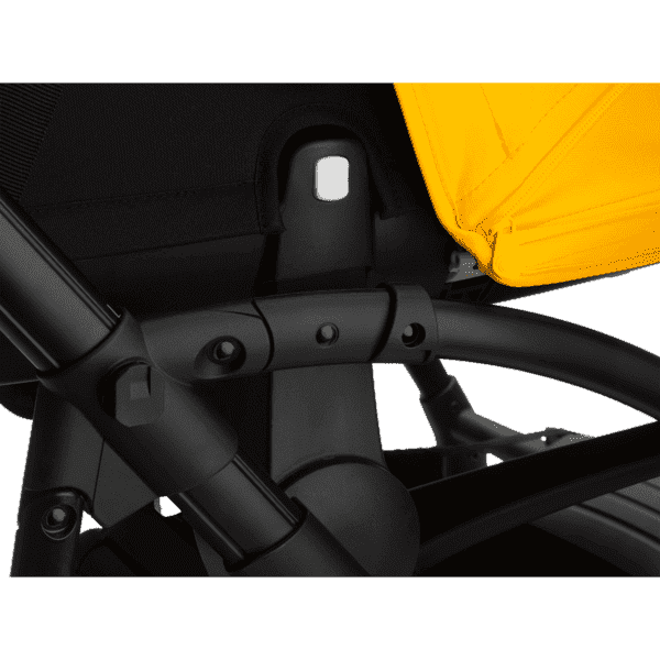 Bugaboo Bee6 коляска прогулочная Black/Black/Lemon Yellow complete - фото  15