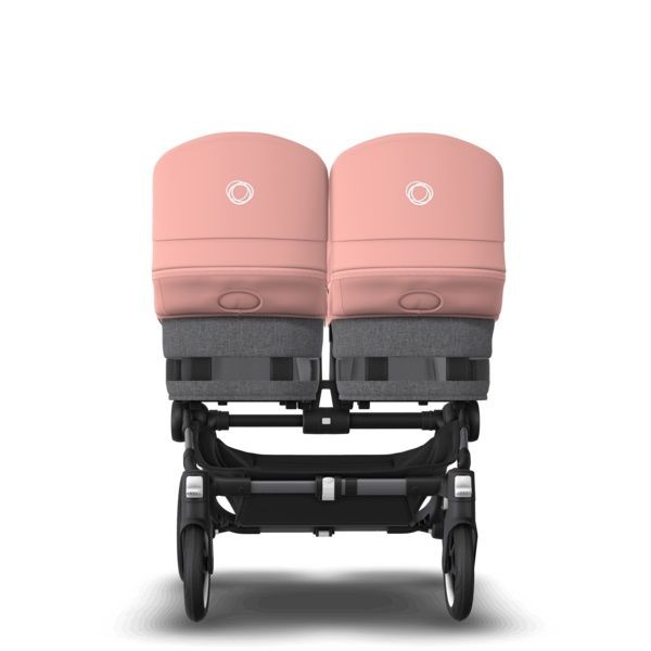 Bugaboo Donkey5 Twin коляска 2 в 1 Graphite/Grey Melange/Morning Pink - фото  5