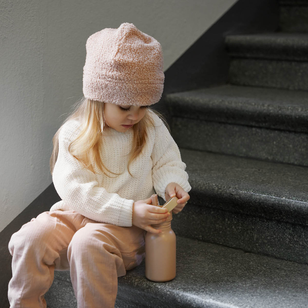 Elodie шапочка Autumn Beanie - Pink Bouclе - фото  2