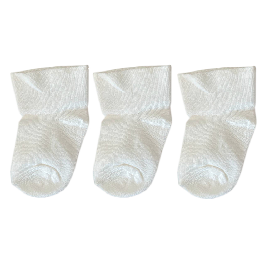 OLANT BABY носки детские 3 пары КОЛОКОЛЬЧИК крем/крем/крем