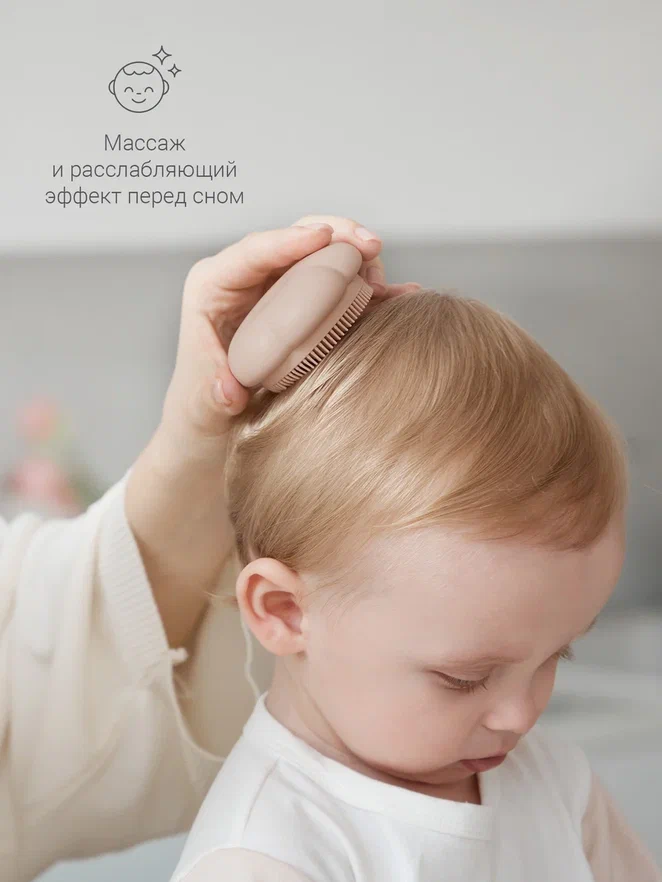 Edda мочалка для мытья головы и тела силикон Пудра - фото  4